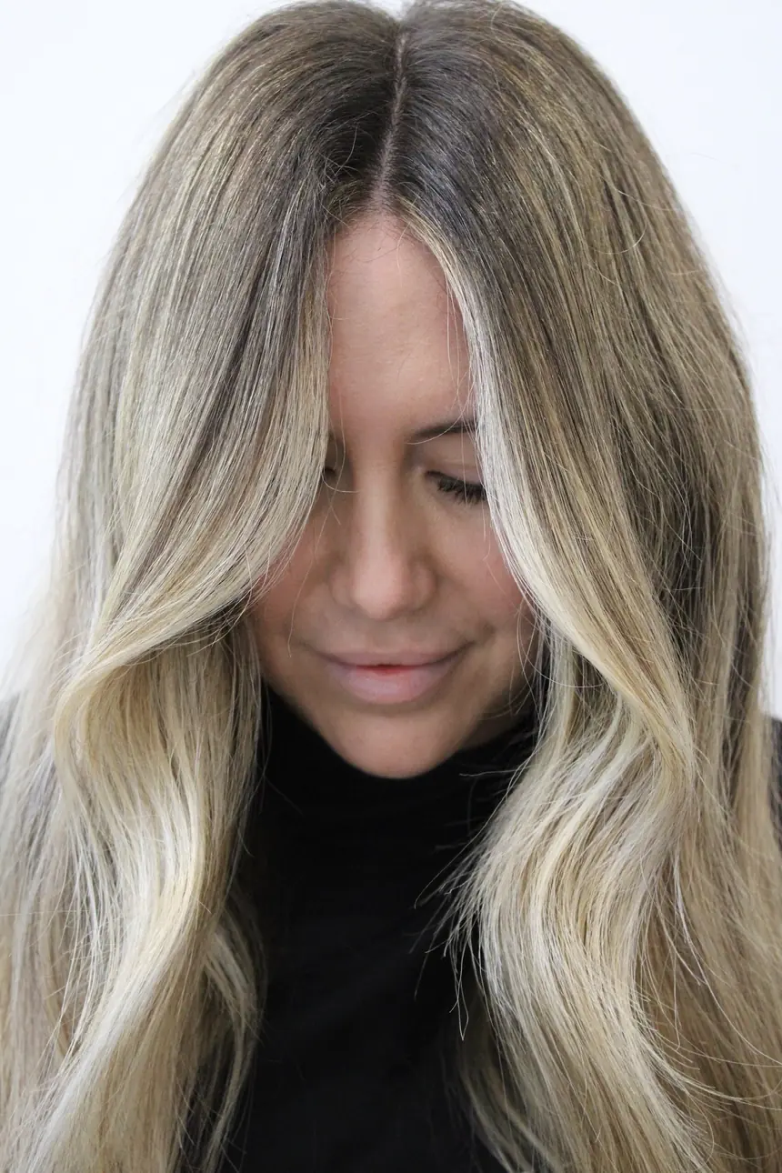 Lived-in blonde balayage by The Fix Salon