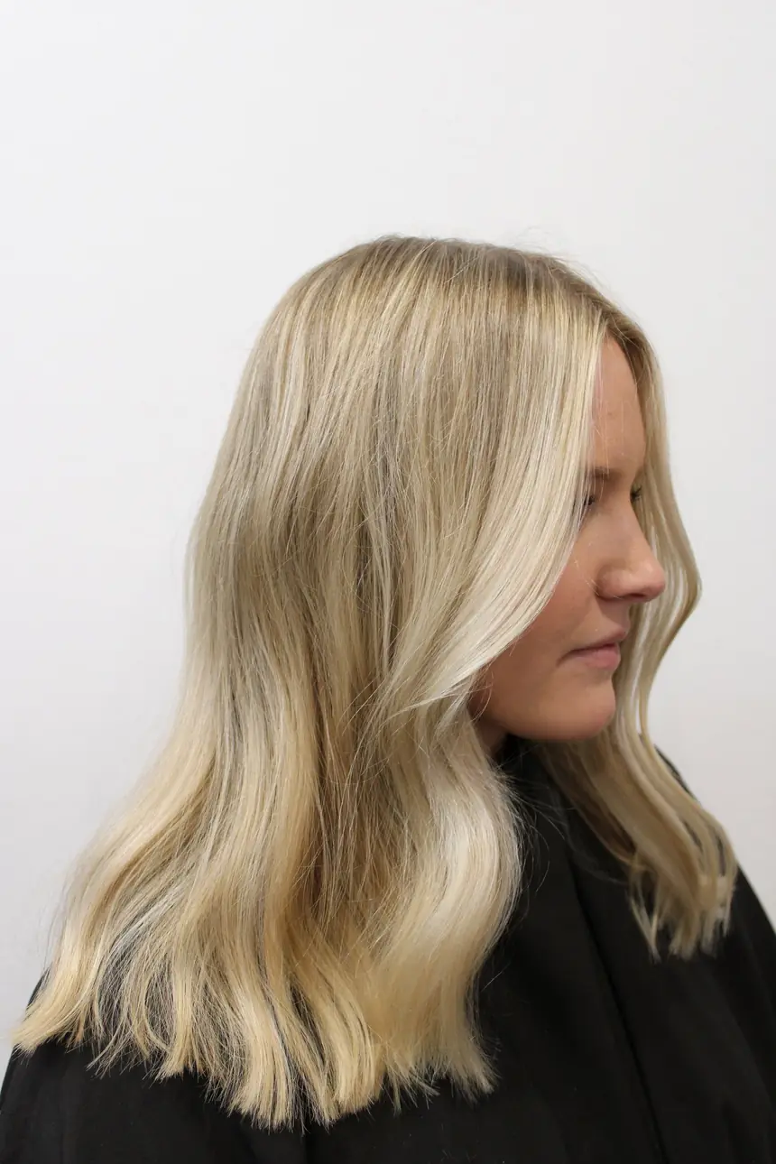 Blonde extensions by The Fix Salon